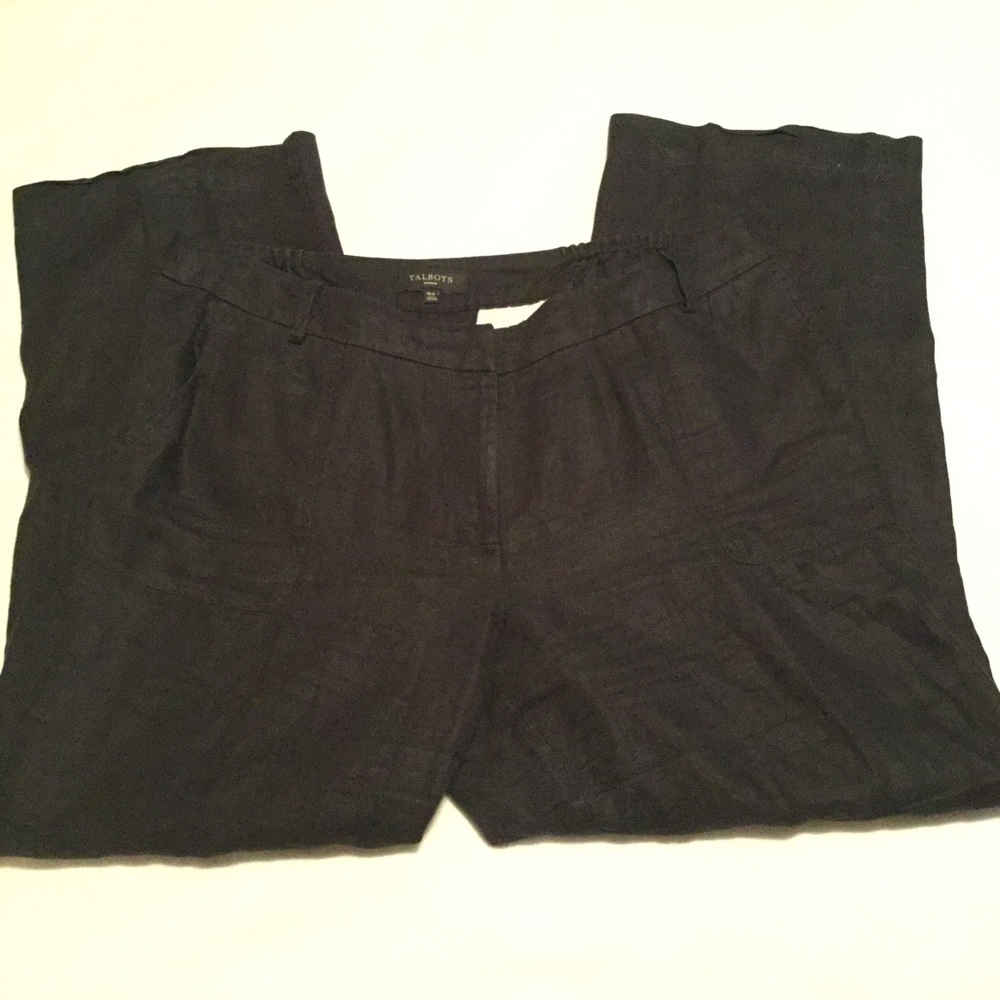 Talbots Linen pants, size 16w